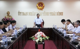 UBND tỉnh họp Ban Chỉ đạo triển khai thực hiện dự án đầu tư các công trình cấp nước sạch nông thôn