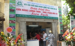 Khai trương cửa hàng lương thực, thực phẩm hữu cơ siêu sạch