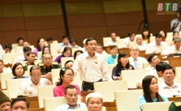 Quốc hội tiến hành chất vấn và trả lời chất vấn