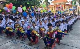 Trường THPT Bắc Đông Quan tổ chức lễ tri ân và trưởng thành cho học sinh khối 12