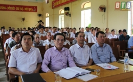 Tiếp xúc cử tri trước kỳ họp thứ sáu, HĐND, nhiệm kỳ 2016-2021
