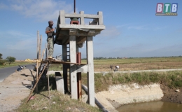 Quỳnh Phụ: Triển khai phương án tưới tiêu phục vụ sản xuất vụ mùa, vụ đông năm 2019