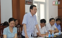 Ban Kinh tế - Ngân sách, HĐND tỉnh giám sát tại Cục Thống kê tỉnh