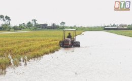 Tiền Hải: Đẩy mạnh cơ giới hóa trong sản xuất nông nghiệp