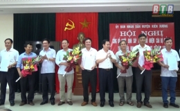 Kiến Xương tổ chức hội nghị công bố quyết định sáp nhập, bổ nhiệm cán bộ quản lý trường tiểu học và THCS năm 2019