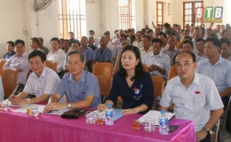Tiếp xúc cử tri tại huyện Kiến Xương