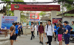 Hơn 99,5% thí sinh đến làm bài trong ngày đầu thi THPT Quốc gia 2019