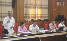 UBND tỉnh làm việc với đoàn công tác của Bộ Nông nghiệp và Phát triển nông thôn