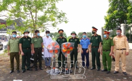 Bảo đảm hậu cần tốt nhất cho các chốt phòng, chống dịch Covid-19