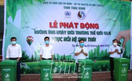 Đảng ủy Khối các cơ quan tỉnh: Phát động hưởng ứng ngày Môi trường thế giới