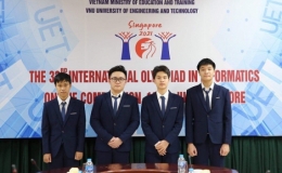Học sinh Việt Nam đoạt bốn huy chương bạc Olympic Tin học quốc tế