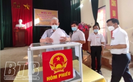 Hưng Hà: 40 người trúng cử đại biểu HĐND cấp huyện nhiệm kỳ 2021 - 2026