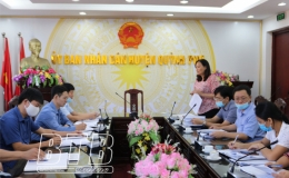 Kiểm tra tình hình phát triển sản xuất nông nghiệp tại huyện Quỳnh Phụ