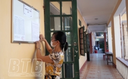 Kỳ thi tuyển sinh vào lớp 10 THPT năm học 2021 - 2022: Trên 20.000 thí sinh làm thủ tục nhận phòng thi