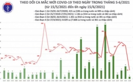 Sáng 15/6, Việt Nam có thêm 71 ca mắc Covid-19, trong đó TP Hồ Chí Minh 23 ca