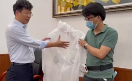 Thử nghiệm đồ bảo hộ chống nóng cho nhân viên y tế trong tâm dịch