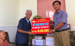 Tiền Hải: Hỗ trợ kinh phí xây dựng nhà đại đoàn kết