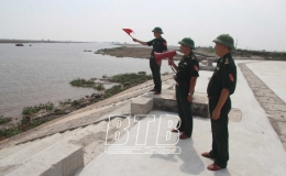Tiền Hải: Nghiêm cấm tàu thuyền ra khơi