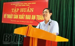 350 đại biểu được tập huấn kỹ thuật sản xuất rau an toàn