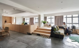Căn hộ hoàn toàn không có tường ngăn