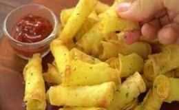 Công thức khoai tây chiên giòn chỉ với 3 nguyên liệu