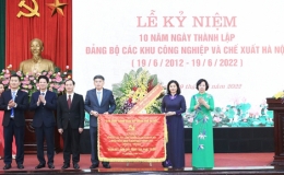 Đảng ủy các KCN&CX Hà Nội phải thực sự là cầu nối giữa các doanh nghiệp và thành phố