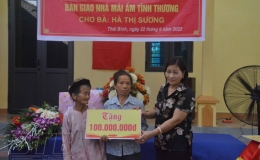 Khánh thành mái ấm tình thương cho phụ nữ nghèo tại xã Đông Hòa