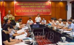Thảo luận các kế hoạch, đề án phát triển thành phố Thái Bình