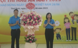 Công đoàn Chi nhánh Công ty TNHH Yazaki Hải Phòng Việt Nam tại Thái Bình: Tổ chức hội thi nấu ăn