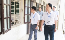 Đoàn kiểm tra lưu động của Bộ Giáo dục và Đào tạo: Kiểm tra công tác thi tốt nghiệp THPT năm 2023 tại Thái Bình