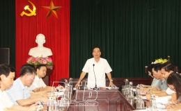 Giám sát việc thực hiện Nghị quyết số 13 tại Sở Văn hóa, Thể thao và Du lịch
