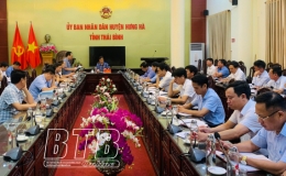 Hưng Hà: Triển khai công tác tiền phương phục vụ phòng, chống thiên tai và tìm kiếm cứu nạn năm 2023