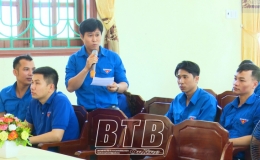 Huyện đoàn Quỳnh Phụ: Quán triệt, học tập Nghị quyết Đại hội Đoàn toàn quốc lần thứ 12