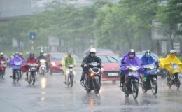 Nhiều nơi trên cả nước có mưa rào và dông