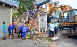 Thành phố: Cưỡng chế thu hồi đất thực hiện dự án đầu tư xây dựng tuyến đường tỉnh 454