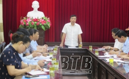 Thông qua dự thảo báo cáo kết quả giám sát việc lãnh đạo, chỉ đạo thực hiện nghị quyết đại hội đảng các cấp