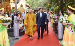 Thủ tướng Phạm Minh Chính chúc mừng Đại lễ Phật đản