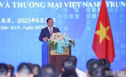 Thúc đẩy hợp tác kinh tế, đầu tư, thương mại Việt Nam-Trung Quốc phát triển đi vào chiều sâu, thực chất