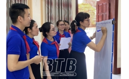 Vũ Thư: 19 thí sinh tham gia hội thi giáo viên tổng phụ trách giỏi