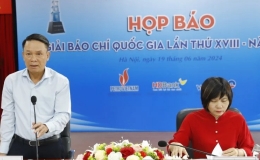 Các tác giả đoạt giải - trung tâm của Lễ trao Giải Báo chí Quốc gia năm 2023