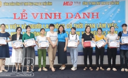Công ty TNHH May Hualida Thái Bình: Vinh danh 776 đoàn viên, người lao động