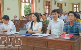 Cử tri huyện Hưng Hà quan tâm đến việc điều chỉnh tỷ lệ phân chia nguồn thu từ đấu giá quyền sử dụng đất