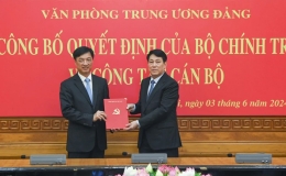 Đồng chí Nguyễn Duy Ngọc giữ chức Chánh Văn phòng Trung ương Đảng