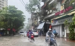 Dự báo thời tiết ngày 25/6: Bắc Bộ mưa lớn diện rộng, có nơi mưa rất to trên 150mm