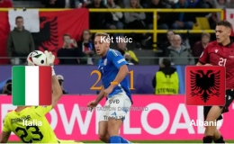EURO 2024,ĐT Italia 2-1 ĐT Albania: Diễn biến bất ngờ, bàn thắng sớm nhất lịch sử!