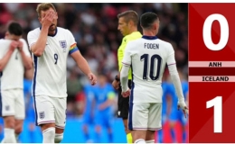 Kết quả bàn thắng Anh vs Iceland: 0-1 (Giao hữu quốc tế 2024)