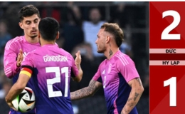 Kết quả bàn thắng Đức vs Hy Lạp: 2-1 (Giao hữu quốc tế 2024)
