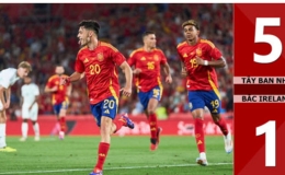 Kết quả bàn thắng Tây Ban Nha và Bắc Ireland: 5-1 (Giao hữu quốc tế 2024)