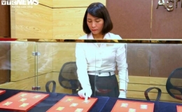 Thêm ngân hàng tăng điểm bán vàng miếng cho người dân