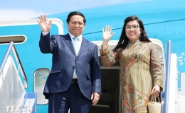 Thủ tướng Phạm Minh Chính và Phu nhân lên đường thăm chính thức Hàn Quốc